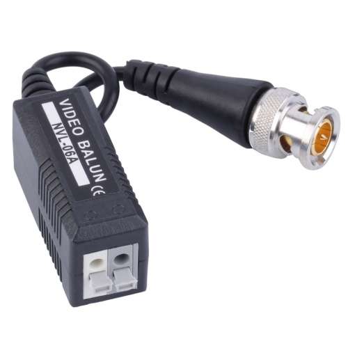 1 Pair HD CCTV Via Twisted Video Balun Transmitter for CVI/TVI/AHD 0-500m DE