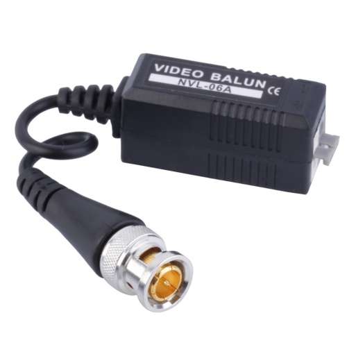 1 Pair HD CCTV Via Twisted Video Balun Transmitter for CVI/TVI/AHD 0-500m DE