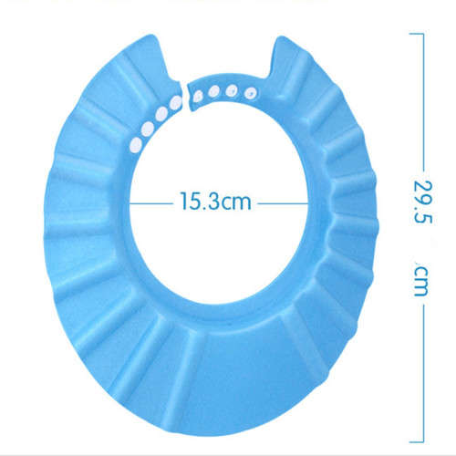 Baby Kids Children Safe Shampoo Bath Bathing Shower Cap Hat Wash Hair Shield