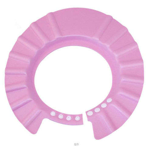 Baby Kids Children Safe Shampoo Bath Bathing Shower Cap Hat Wash Hair Shield