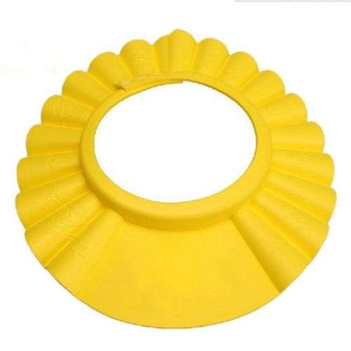 Baby Kids Children Safe Shampoo Bath Bathing Shower Cap Hat Wash Hair Shield
