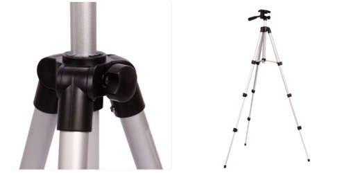 Tripod Aluminum With 3-Way Universal Digital Camera Tripod