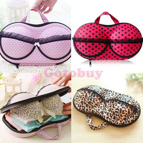 Container Underwear Case Travel Portable Storage Bag Box Protect Bra Organizer