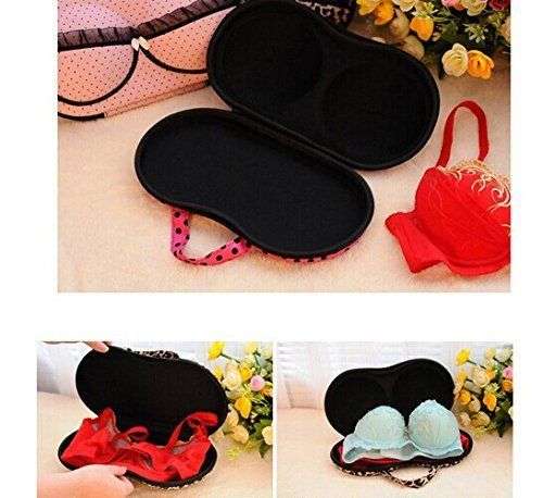 Container Underwear Case Travel Portable Storage Bag Box Protect Bra Organizer