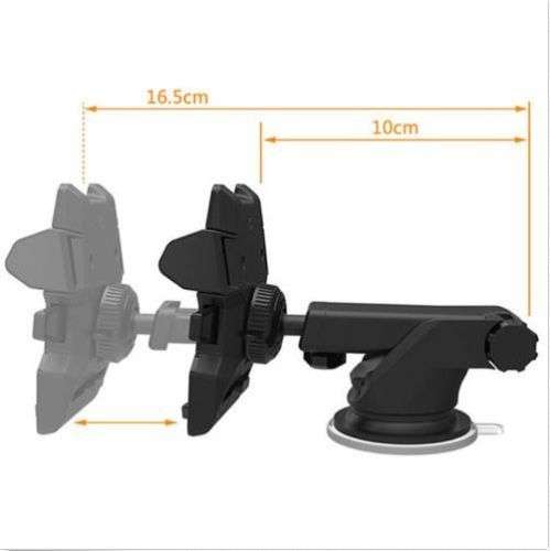 Car Holder Mount Bracket Long Neck One-touch Telescopic Arm For Universal Phone