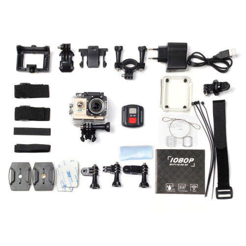 4K 2'' Ultra HD 1080P Sports WiFi Cam Action Camera DV HDMI Video Recorder