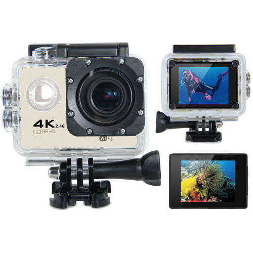 4K 2'' Ultra HD 1080P Sports WiFi Cam Action Camera DV HDMI Video Recorder