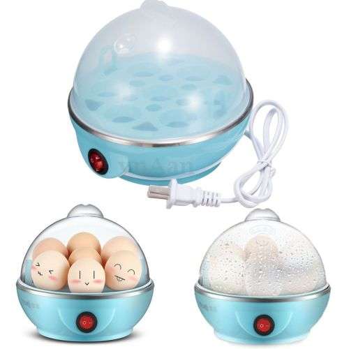 Multifunction Electric 7 Eggs Boiler Cooker Steamer Poacher Kitchen Cooking Tool