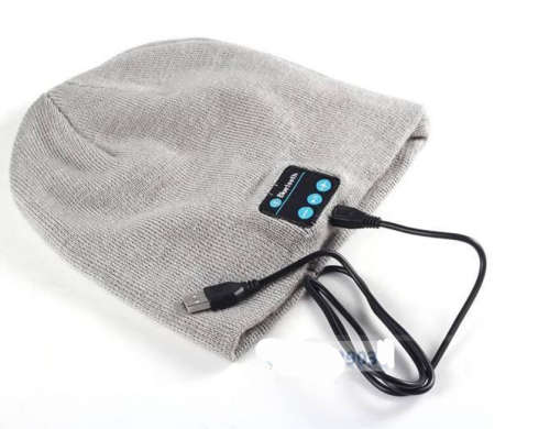 Smart Keep Warm Music Beanie Hats with Builtin Wireless Bluetooth Headphone