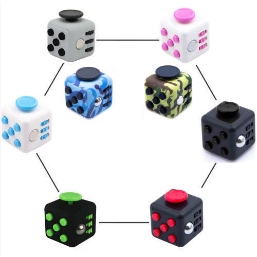 Special--Magic Fidget Cube Anxiety Stress Relief Focus 6-side Gift For Adults&Child New