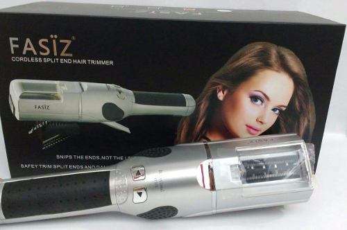 Cordless Split End and Damaged Hair Trimmer - BLACK/SLIVER