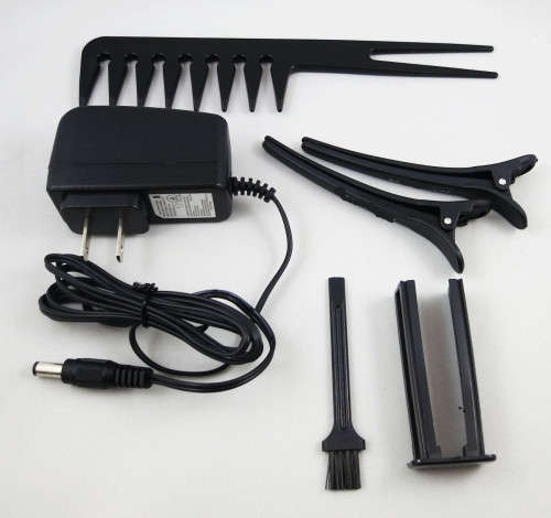 Cordless Split End and Damaged Hair Trimmer - BLACK/SLIVER