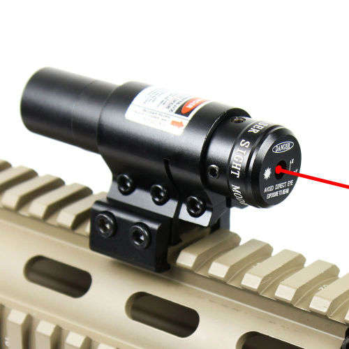 Red Dot laser Sight 650nm fit 11mm/20mm Rail Mount For Hunting Handgun Rifle