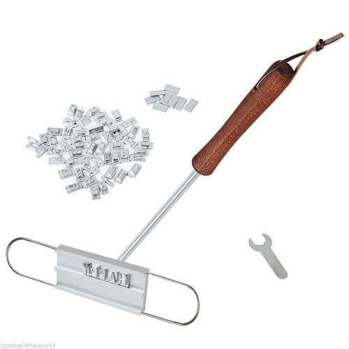 DIY Barbeque Grill Meat Steak Branding Iron With 55 Changeable Letters BBQ Tools