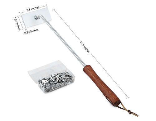 DIY Barbeque Grill Meat Steak Branding Iron With 55 Changeable Letters BBQ Tools