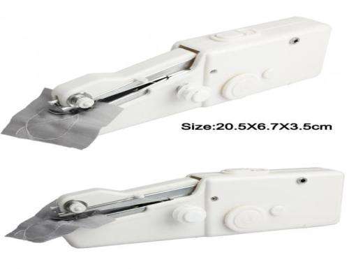 Mini Portable Handheld Sewing Machine Home Travel Cordless Quick Clothes Stitch