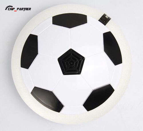 LED Air Power Soccer Football Disk Hover Glide Float Disc Fun Children Game Toys