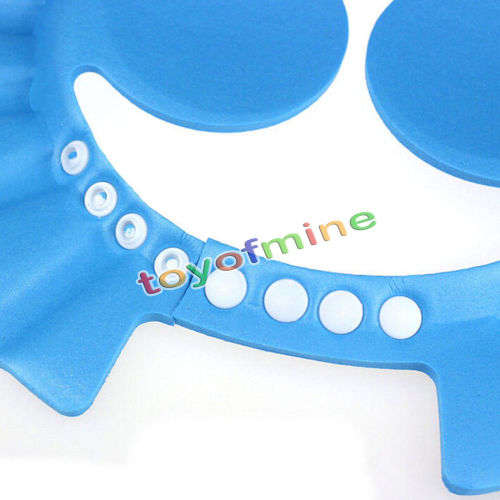 Adjustable Baby Kids Shampoo Bath Bathing Shower Cap Hat Wash Hair Shield