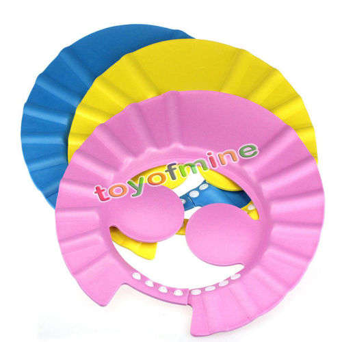 Adjustable Baby Kids Shampoo Bath Bathing Shower Cap Hat Wash Hair Shield
