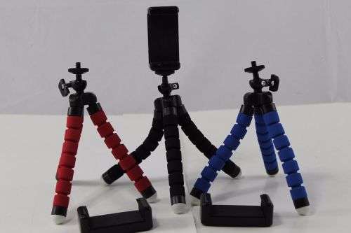 Mini Portable Flexible Sponge Octopus Tripod Stand Mount & Holder phone Camera