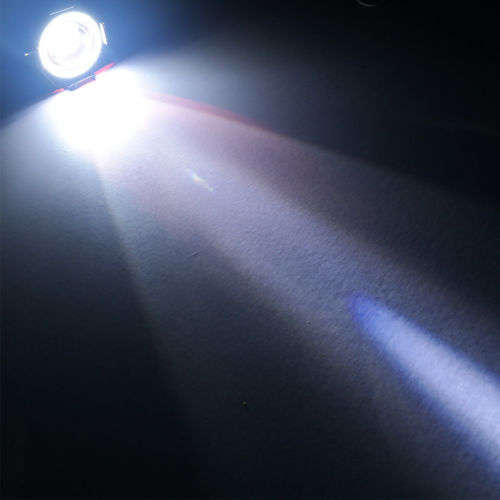 U7  30W LED 3 Wire Motorcycle Headlight Flashing Sport Light Spotlight