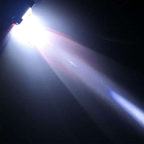 U7  30W LED 3 Wire Motorcycle Headlight Flashing Sport Light Spotlight