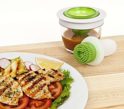 Kitchen Chef'S Heat Resistant Silicone Basting Set BBQ