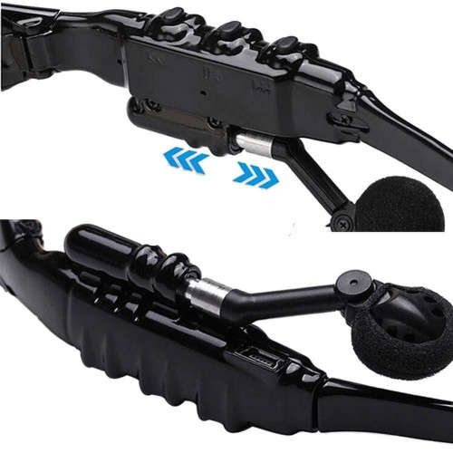 Wireless Bluetooth function Stereo Headset headphone Sun Glasses