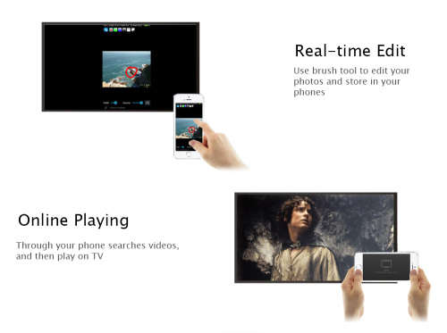 Wecast 2 Black HD Media Video Streamer 2nd Generation Digital HDMI