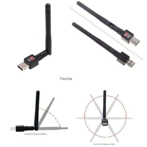 600Mbps Wireless USB /Wifi Adapter Network LAN Card 802.11n+ Antenna