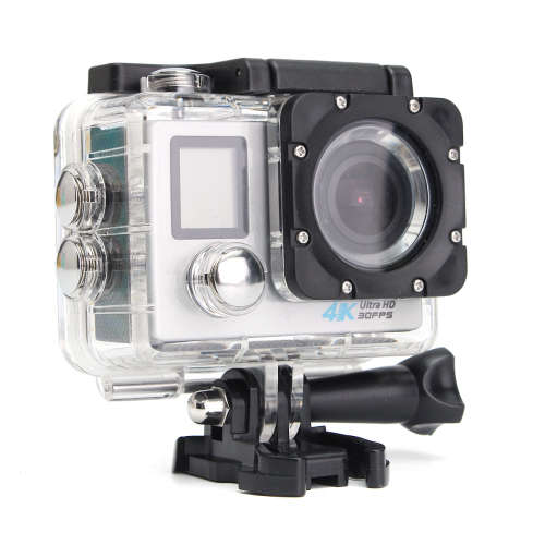 4K SPORT WIFI ACTION CAMERA ULTRA HD VIDEOCAMERA SUBACQUEA DUAL SCREEN