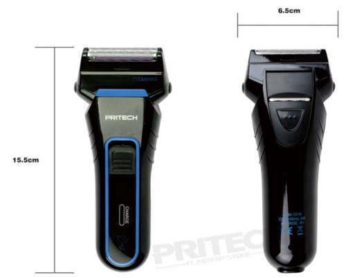 New PRITECH Brand Professional Hair Removal Electric Shaver Double Electric Shaving Blade Cutter