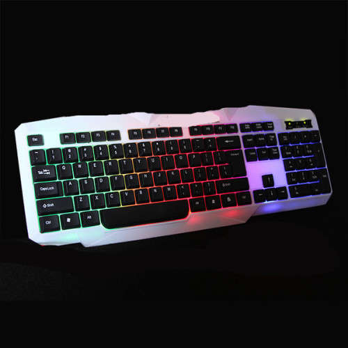 Keyboard 104 Key  RGB Led Glowing Backlit Usb for PC