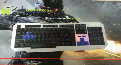 Keyboard 104 Key  RGB Led Glowing Backlit Usb for PC