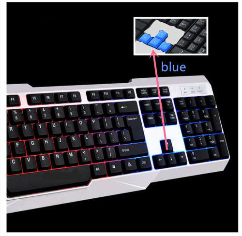 Keyboard 104 Key  RGB Led Glowing Backlit Usb for PC