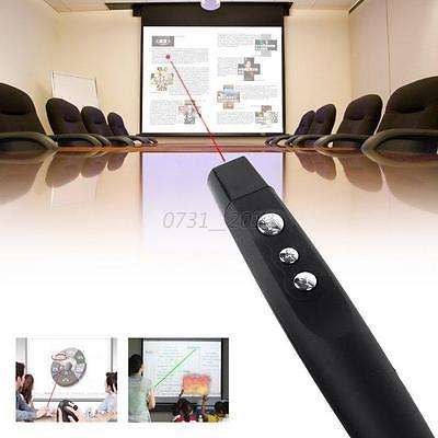 Wireless Remote Control USB PowerPoint PPT Presenter Desktop Laser Pointer