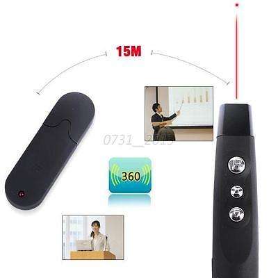 Wireless Remote Control USB PowerPoint PPT Presenter Desktop Laser Pointer