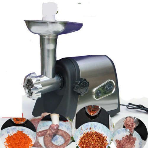 Stainless Steel 2800W Electric Meat Grinder Mincer Sausage Maker Stuffer