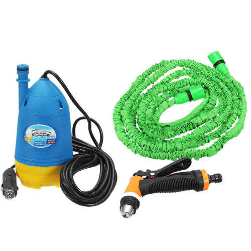 12V High Pressure Car Washer Cleaner Water Wash Submersible Pump Sprayer Gun Kit