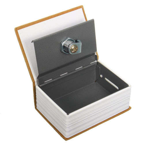 Secret Safe Box / Locker / Secured Storage  Book Appearance for Money & Jewelry