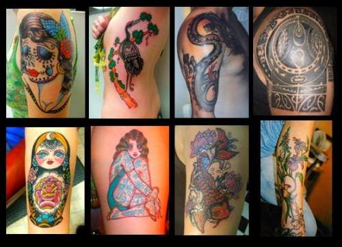 Professional Complete Tattoo Kit 2 Machine CROTARY Gun Set with INK