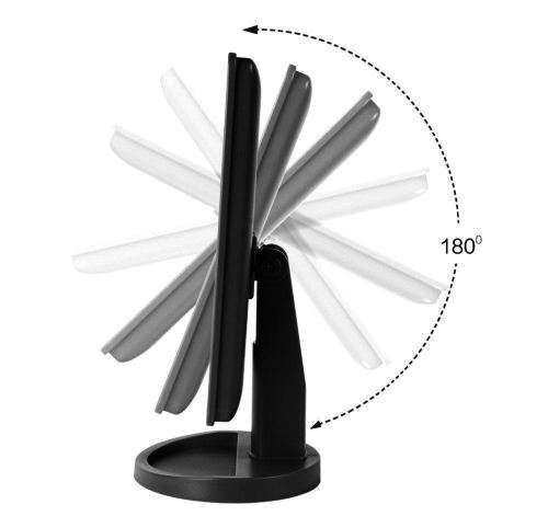 LED Cosmetic Mirror Touch Sensitive Light Control w/ Make up