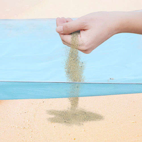 Sand Free Beach Mat Camping Outdoor Picnic Large Mattress Bag Magic Pad Travel
