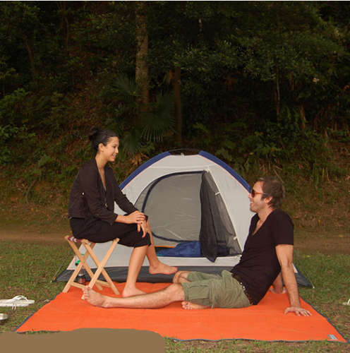 Sand Free Beach Mat Camping Outdoor Picnic Large Mattress Bag Magic Pad Travel