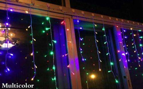100LED-3*0.5M-Hanging-Curtain-Lights-Fairy-Xmas-String-Wedding-220V