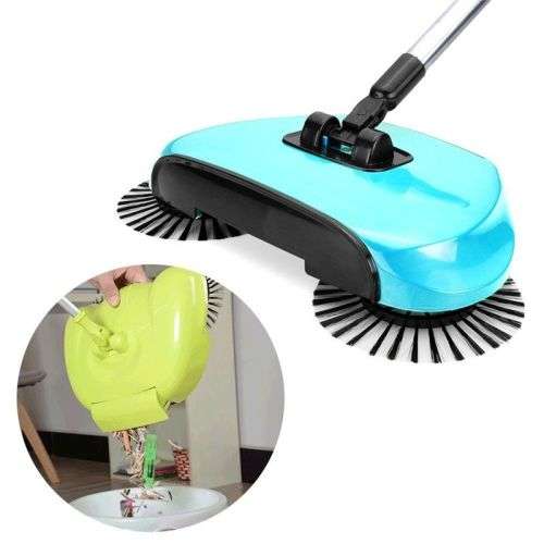 Magic Automatic Hand Push Sweeper Household Broom Cleaning Without Electricity