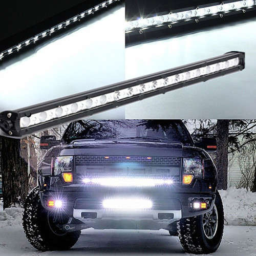 21 Inch 54W LED Slim Work Light Bar Spot Flood Combo Off-Road