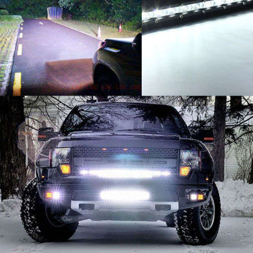 21 Inch 54W LED Slim Work Light Bar Spot Flood Combo Off-Road