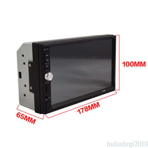 7 inch HD Touch Screen Bluetooth FM Radio Car MP5 Player with Remote Control