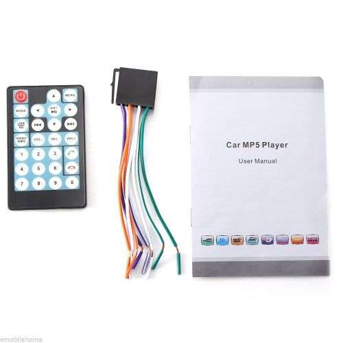 7 inch HD Touch Screen Bluetooth FM Radio Car MP5 Player with Remote Control